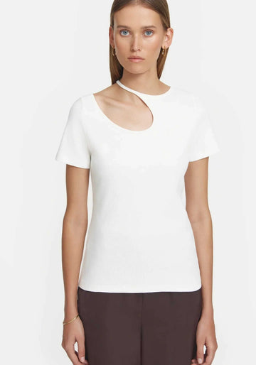 Viktoria and Woods Opal Tee Ivory Marl