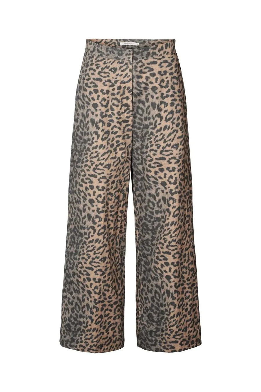 Rabens Saloner Inja Wide Leg Pant Leopard
