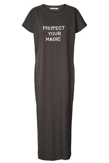 Rabens Saloner Magic Jersey Dress Faded Black
