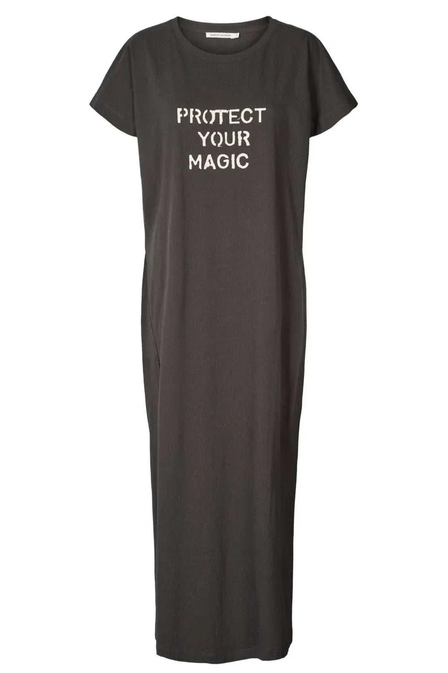 Rabens Saloner Magic Jersey Dress Faded Black
