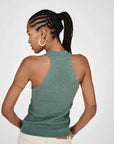 Rabens Saloner Erika Airy Tank Top Jade