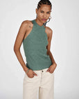 Rabens Saloner Erika Airy Tank Top Jade