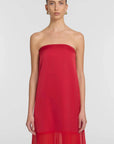 Viktoria and Woods Loveday Dress Sunset Red