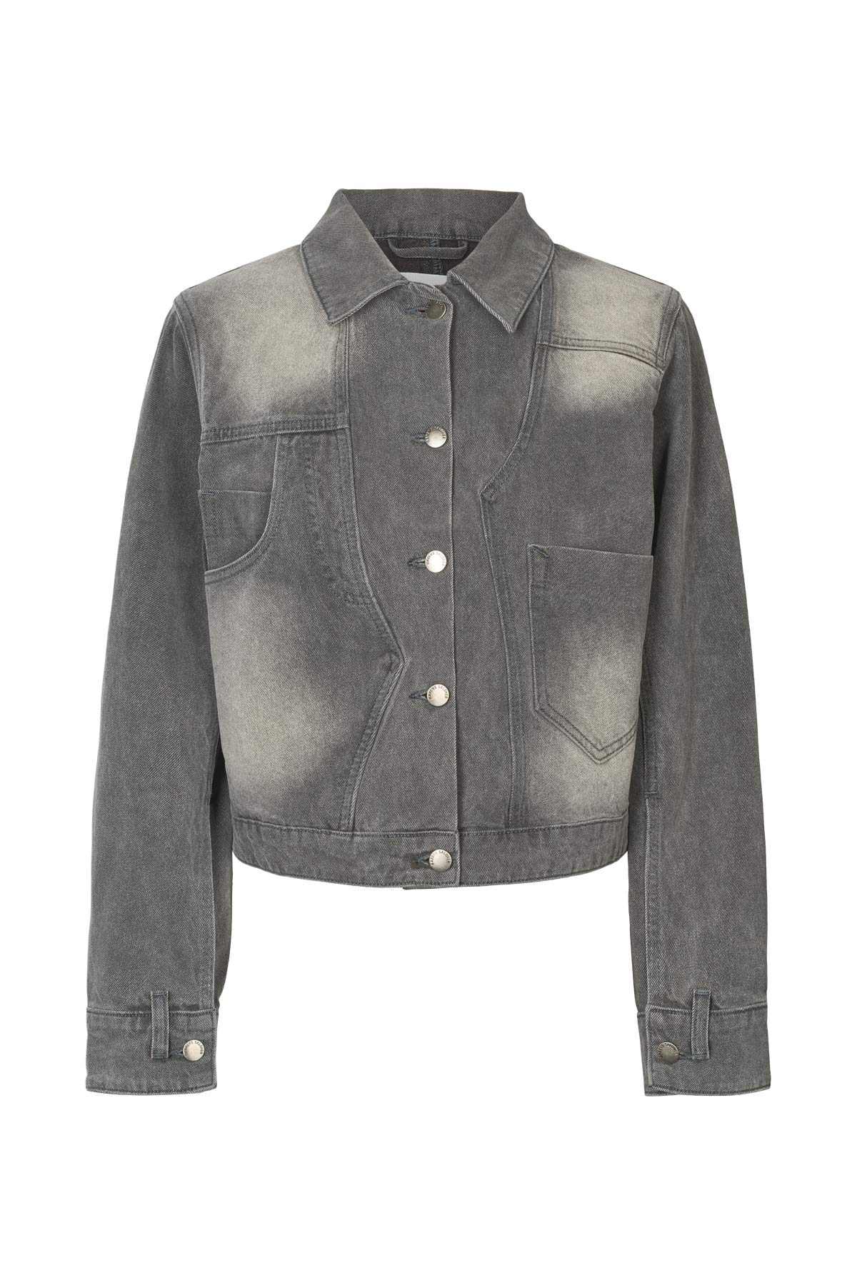 Rabens Saloner Janny Jacket Washed Grey