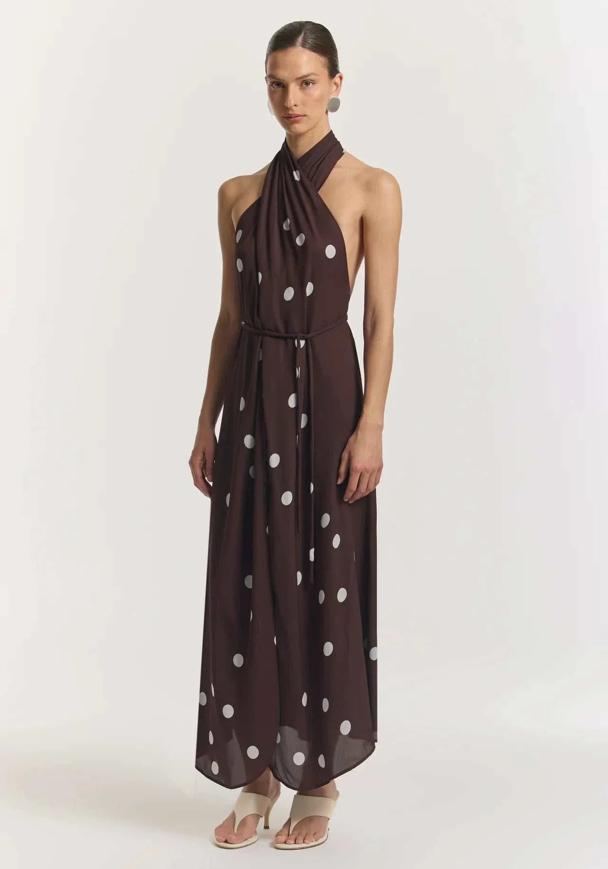 Viktoria and Woods Awakening Dress Mahogany Spot