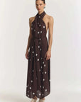 Viktoria and Woods Awakening Dress Mahogany Spot