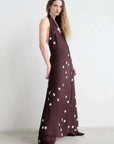 Viktoria and Woods Awakening Dress Mahogany Spot