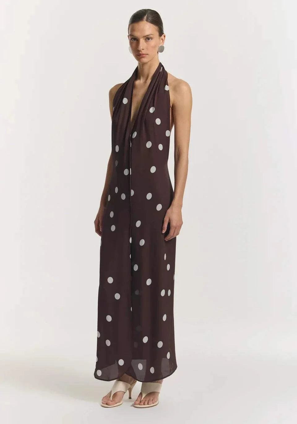 Viktoria and Woods Awakening Dress Mahogany Spot