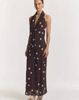 Viktoria and Woods Awakening Dress Mahogany Spot