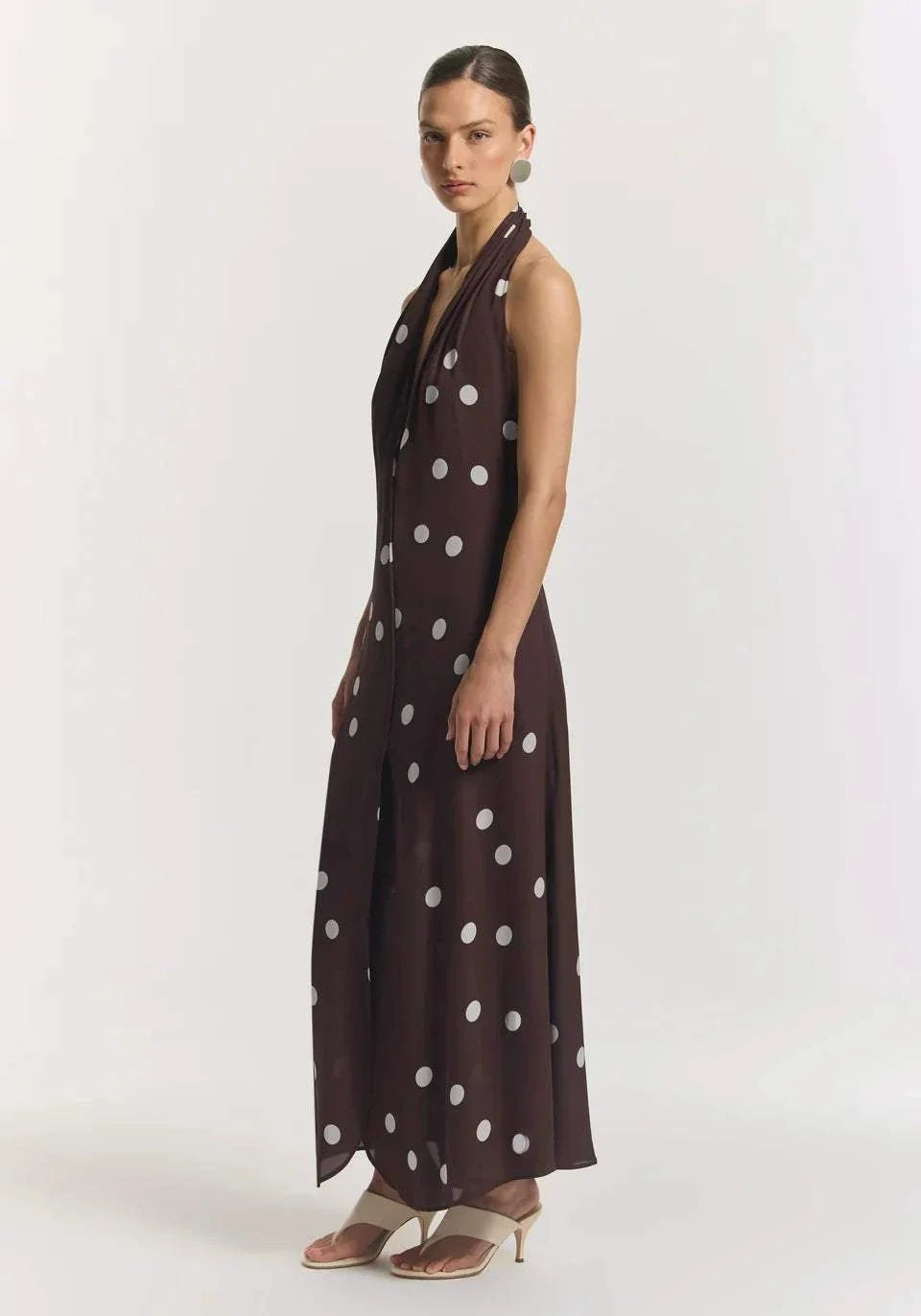 Viktoria and Woods Awakening Dress Mahogany Spot