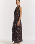 Viktoria and Woods Awakening Dress Mahogany Spot