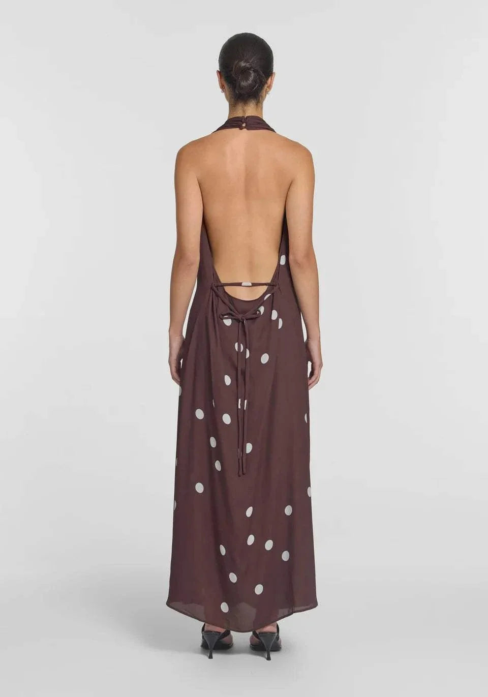 Viktoria and Woods Awakening Dress Mahogany Spot
