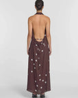 Viktoria and Woods Awakening Dress Mahogany Spot