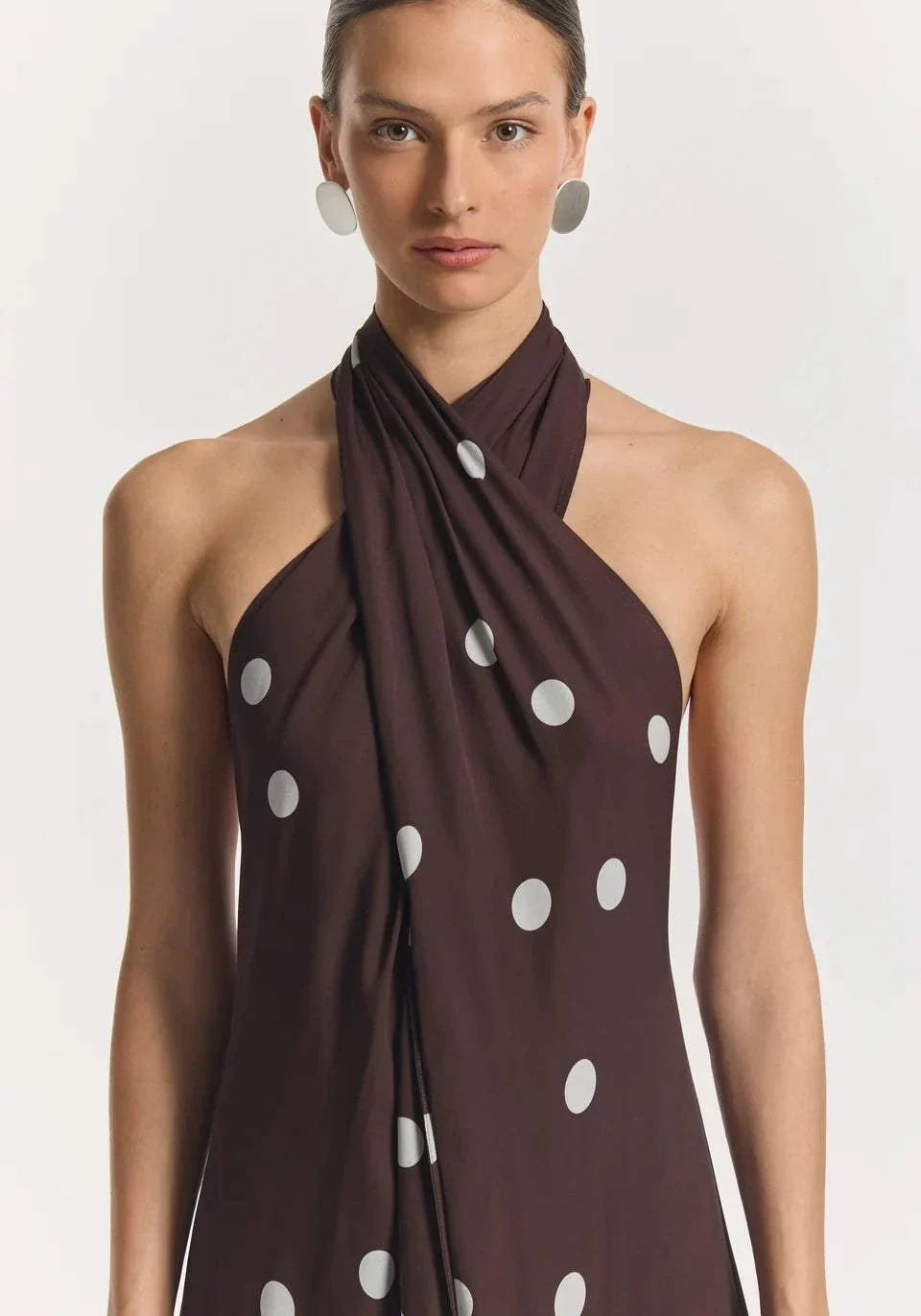 Viktoria and Woods Awakening Dress Mahogany Spot