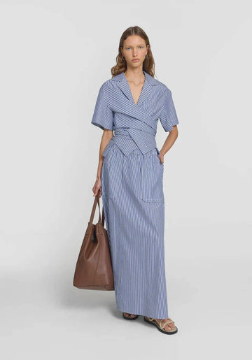 Viktoria and Woods Kenzo Skirt Atlantic Stripe 