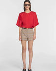 Viktoria and Woods Elysian Tee Sunset Red 