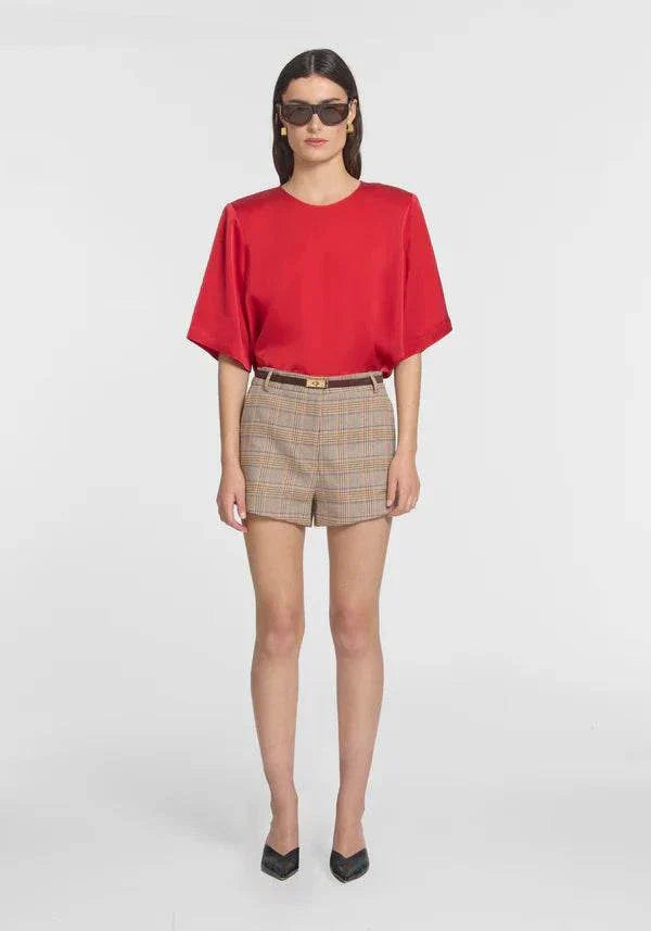 Viktoria and Woods Elysian Tee Sunset Red 