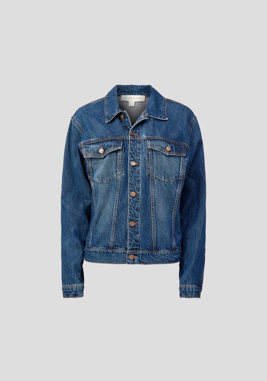 Viktoria and Woods Nashville Jacket Blue Classic Wash
