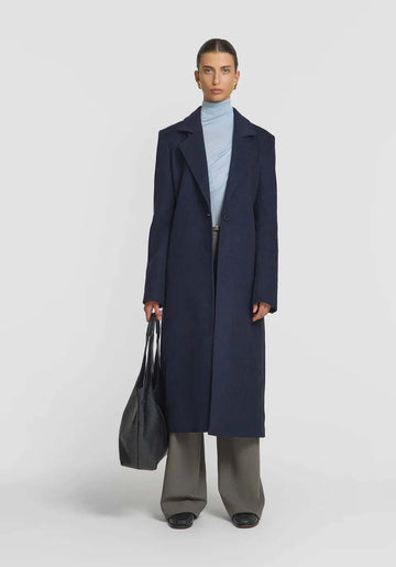 Viktoria and Woods Kingfisher Coat Midnight Navy