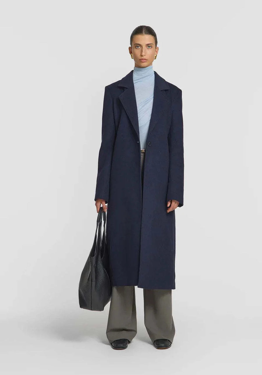 Viktoria and Woods Kingfisher Coat Midnight Navy