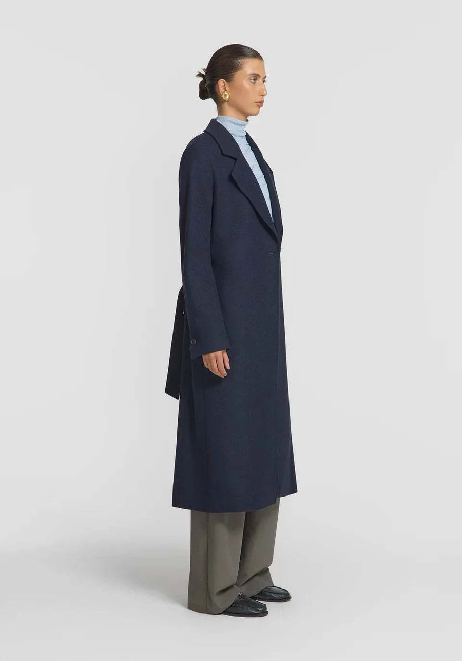 Viktoria and Woods Kingfisher Coat Midnight Navy