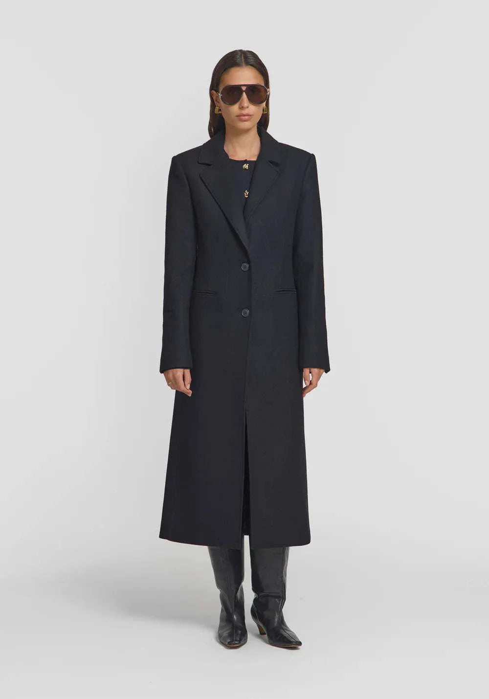 Viktoria and Woods Americano Coat Black