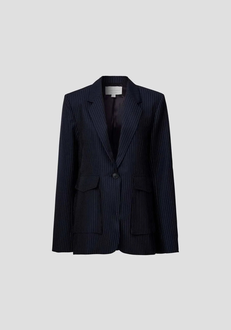 Viktoria and Woods Battalion Blazer Pierre Stripe