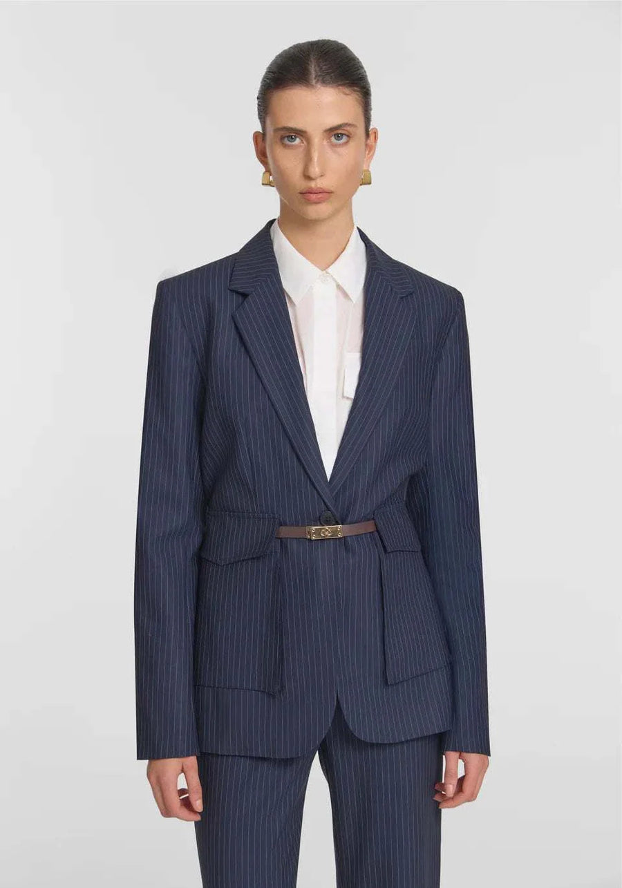 Viktoria and Woods Battalion Blazer Pierre Stripe