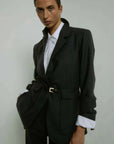 Viktoria and Woods Battalion Blazer Pierre Stripe