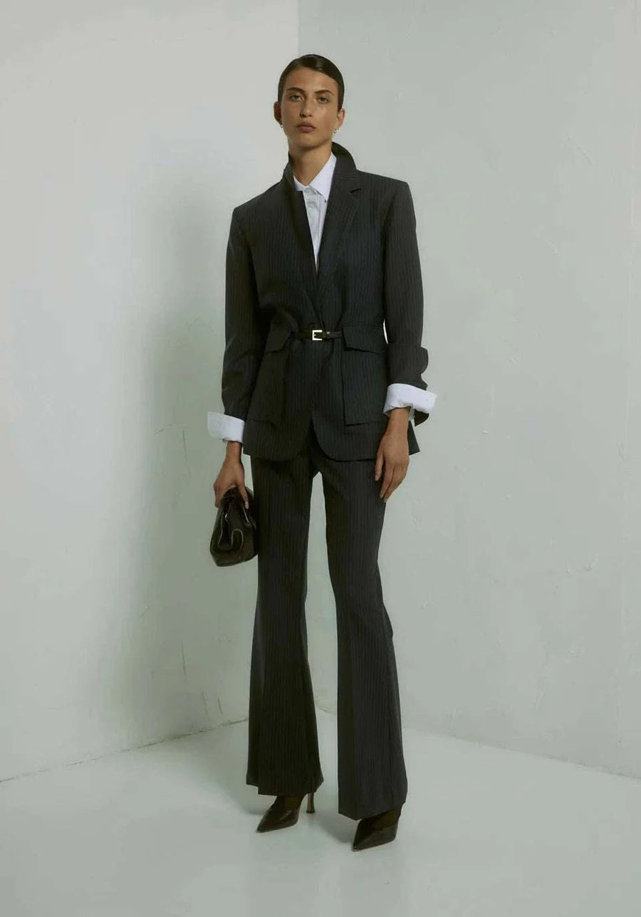 Viktoria and Woods Battalion Blazer Pierre Stripe