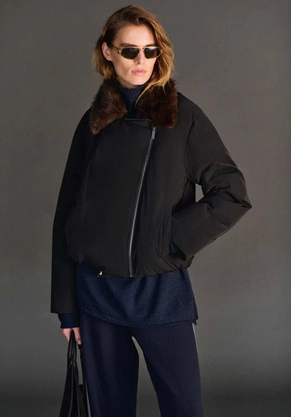 Viktoria and Woods Blackhawk Puffer Jacket Black