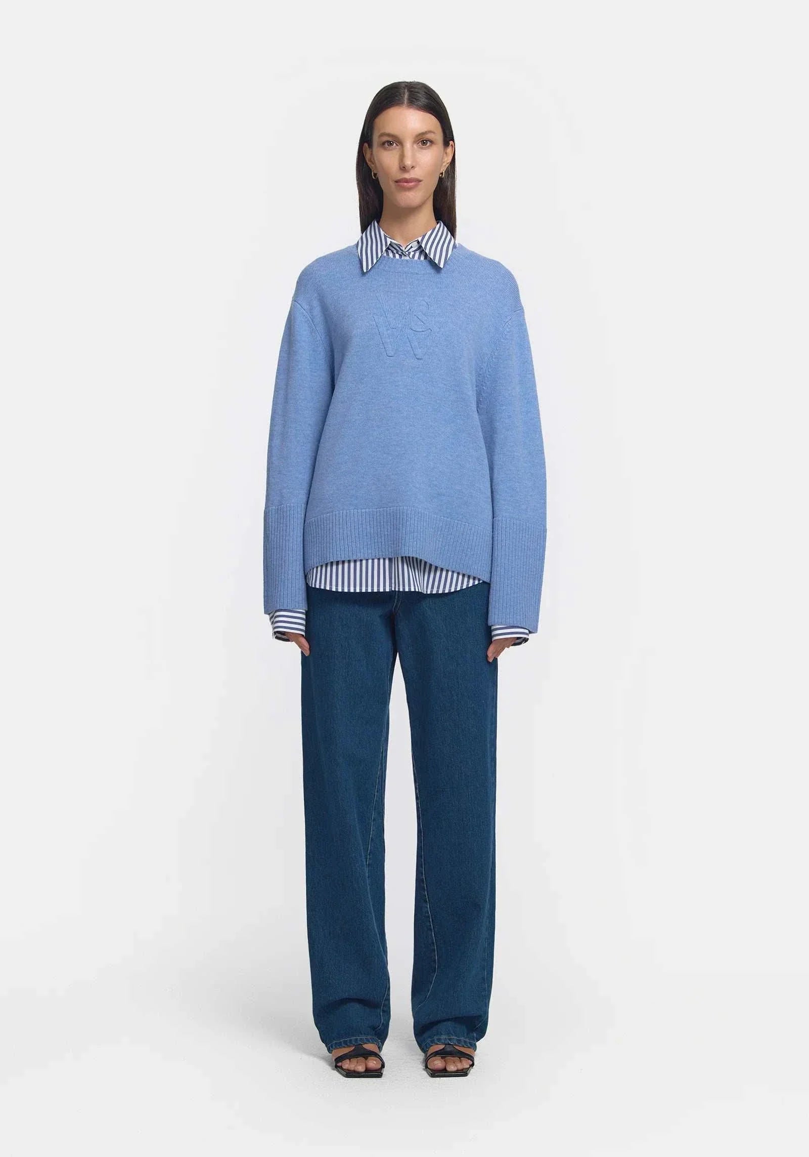 Viktoria and Woods Skyfall Knit Denim Blue