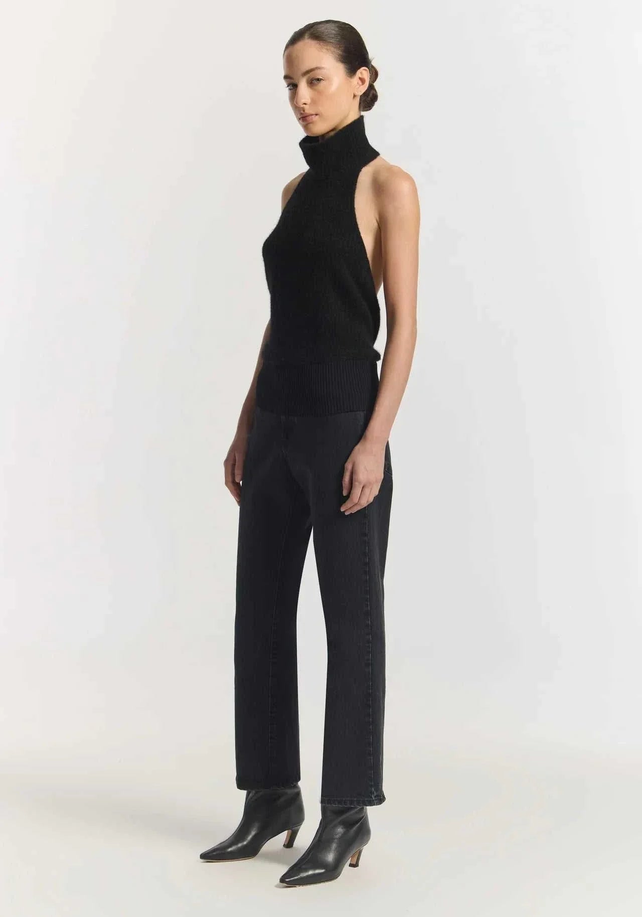 Viktoria and Woods Alberta Knit Top Black