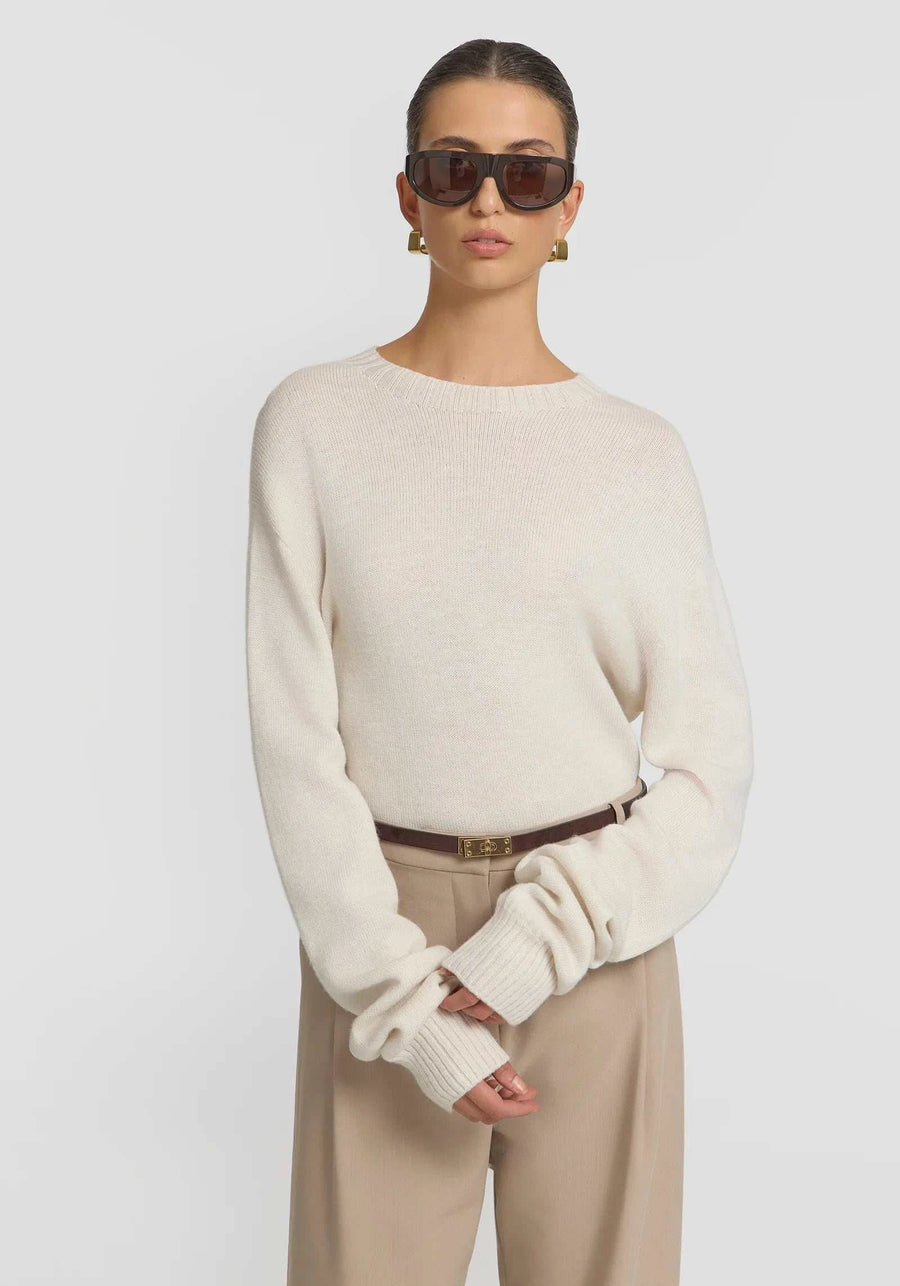 Viktoria and Woods Nantucket Knit Ivory Marl