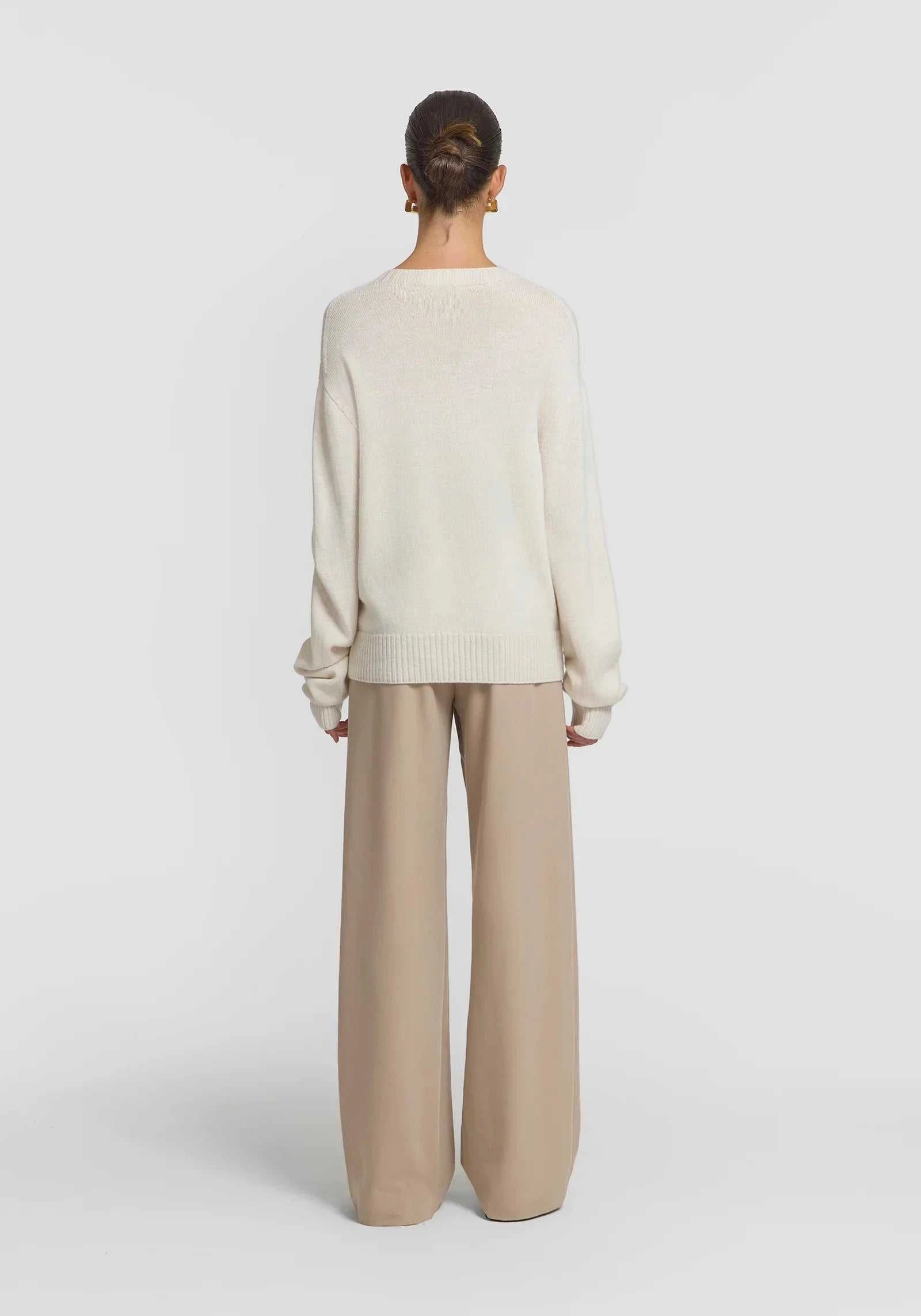 Viktoria and Woods Nantucket Knit Ivory Marl