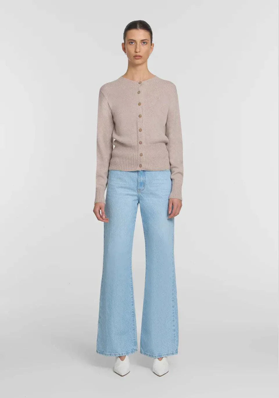 Viktoria and Woods Wisdom Cardigan Plaster Marle