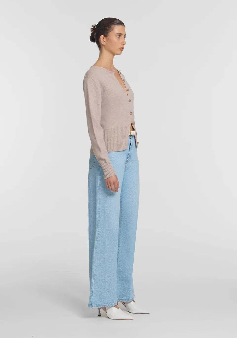 Viktoria and Woods Wisdom Cardigan Plaster Marle