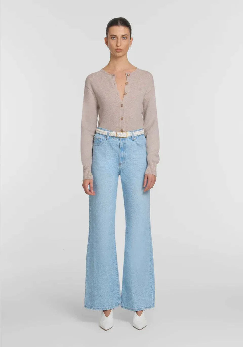 Viktoria and Woods Wisdom Cardigan Plaster Marle