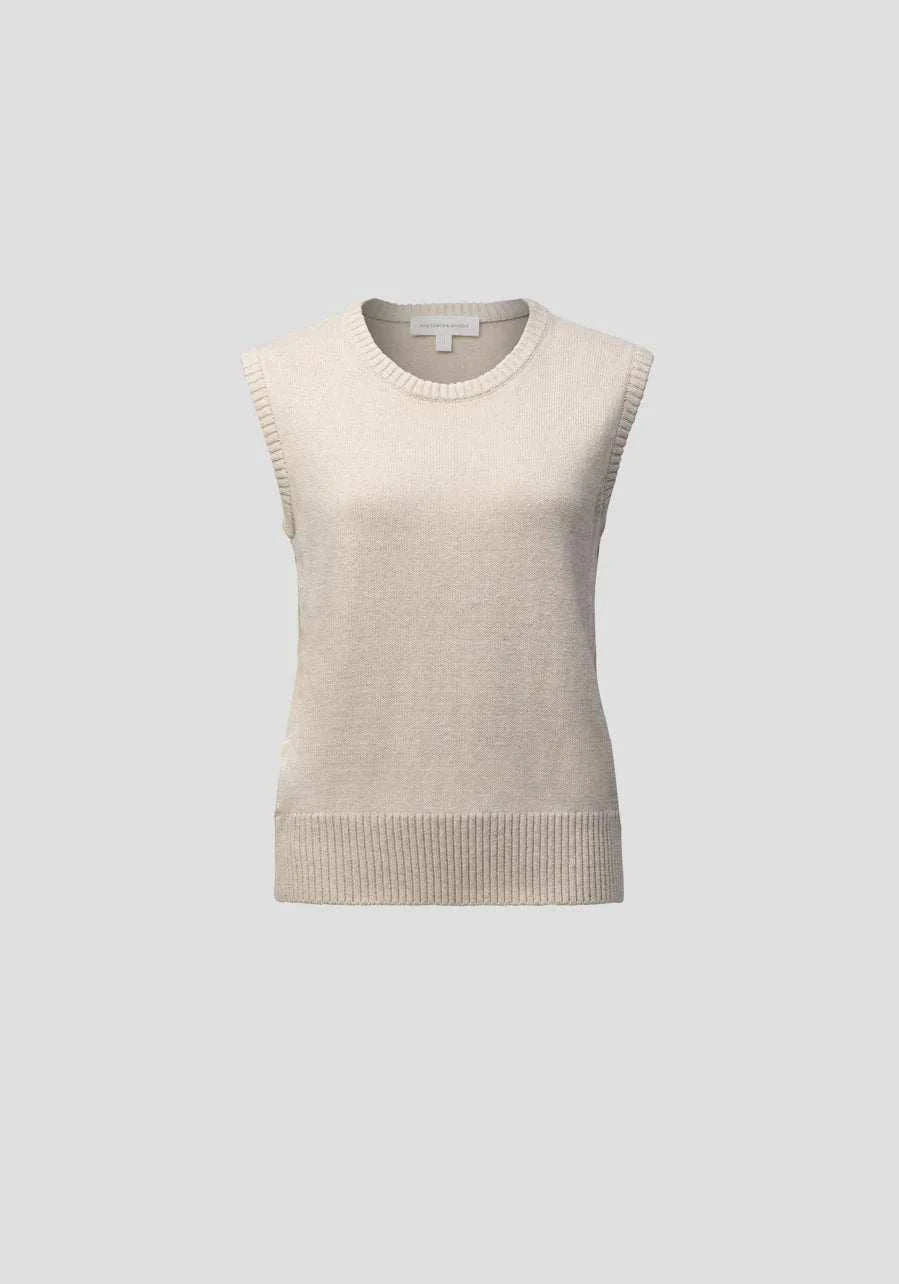 Viktoria and Woods Ascendant Vest Oat Marle