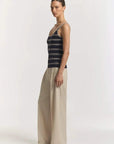 Viktoria and Woods Sequence Tank Navy Stripe
