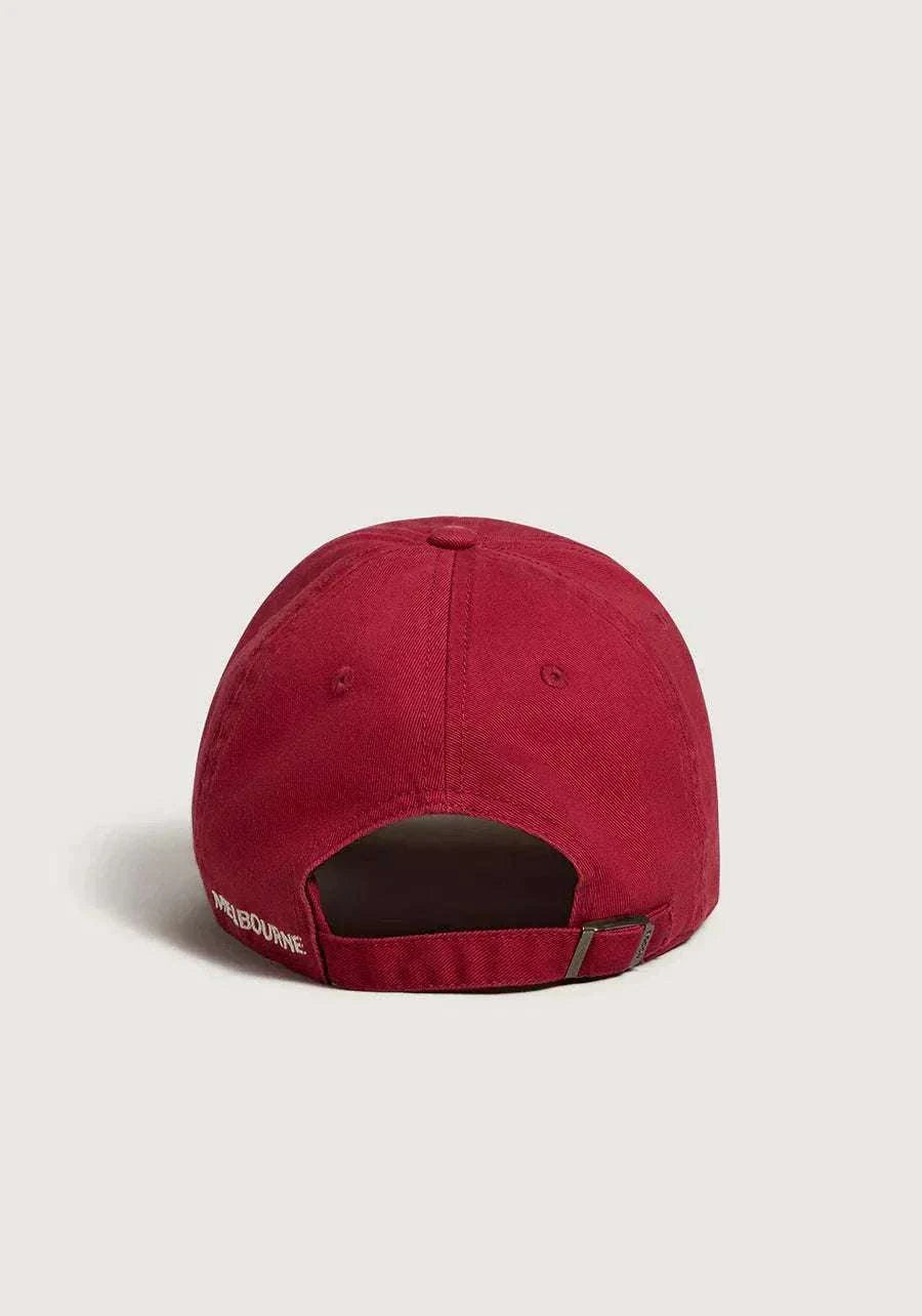 Viktoria and Woods Tipped Cap Scarlet