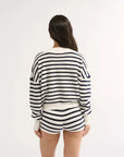 Primi Sonny Hot Short Navy Stripe