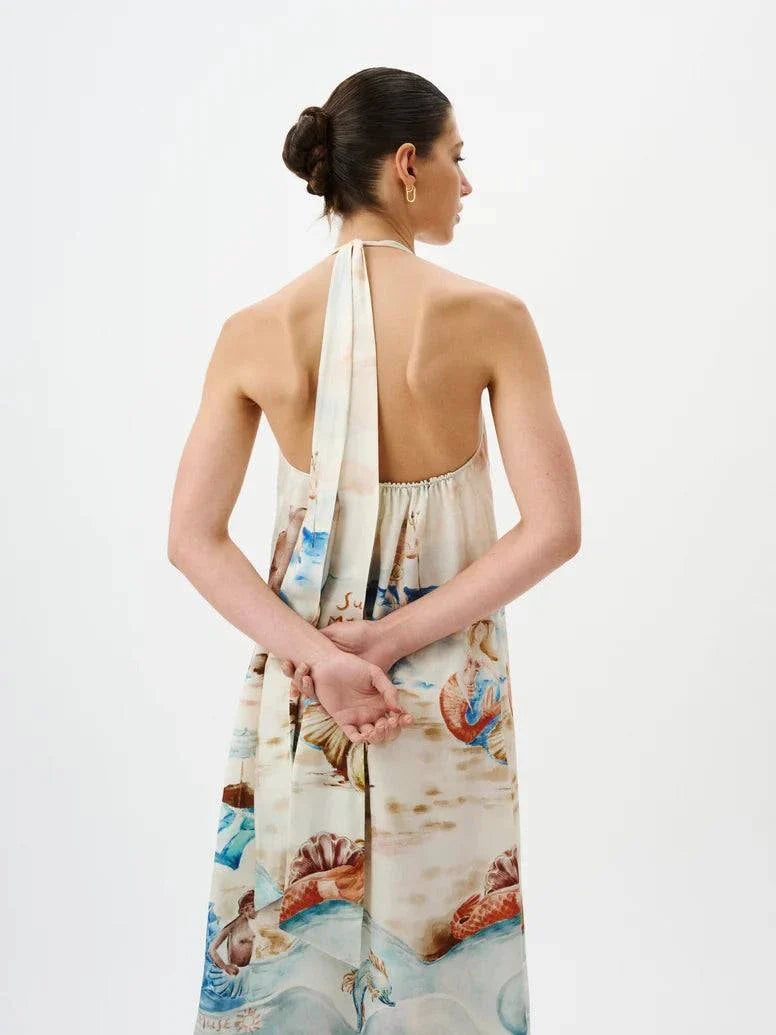 Roame Dakota Halter Dress Oracle