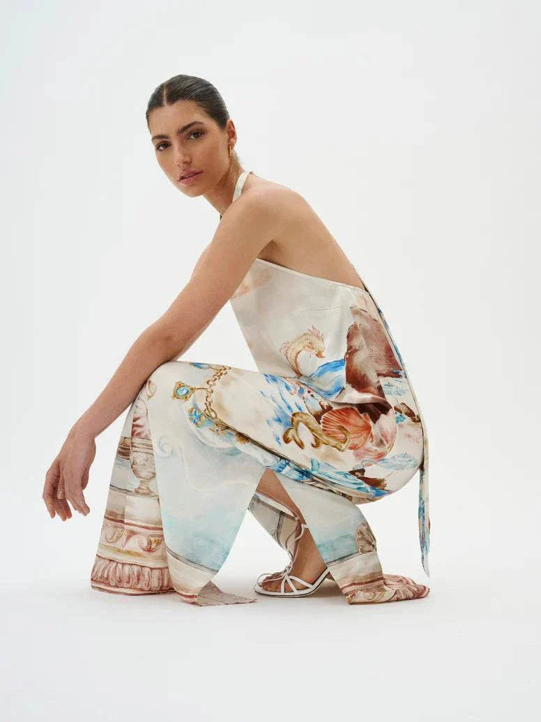 Roame Dakota Halter Dress Oracle