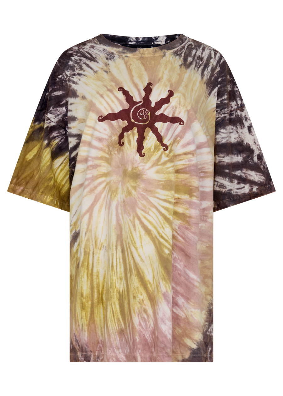 Ciao Ciao Whirlpool Tie Dye Box Tee