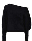 Husk Antayla One Shoulder Knit Black