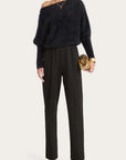 Husk Antayla One Shoulder Knit Black