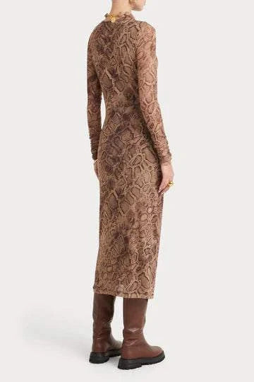 Husk Serpent Mesh Dress
