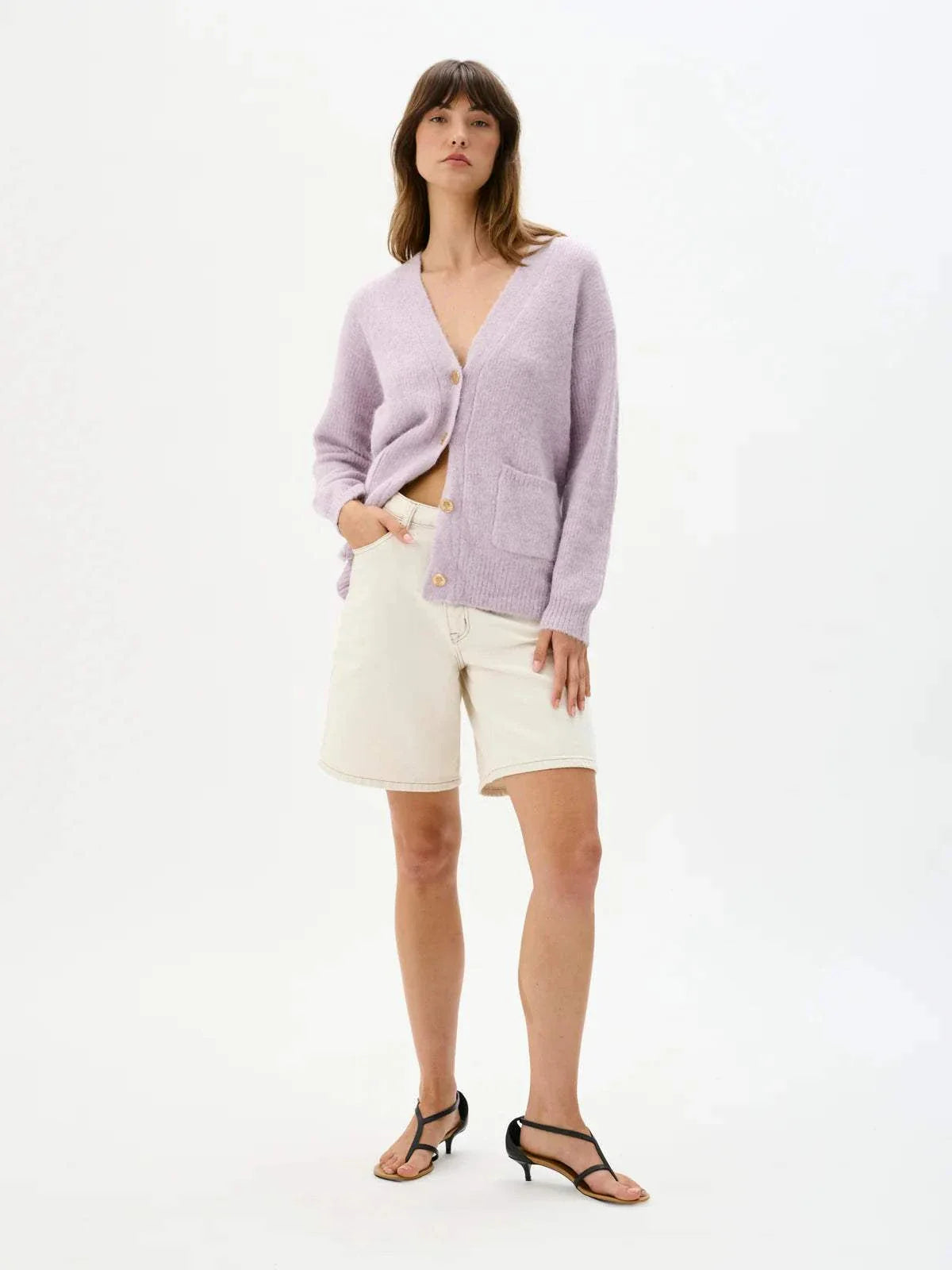 Roame Antonio Cardigan Lavender