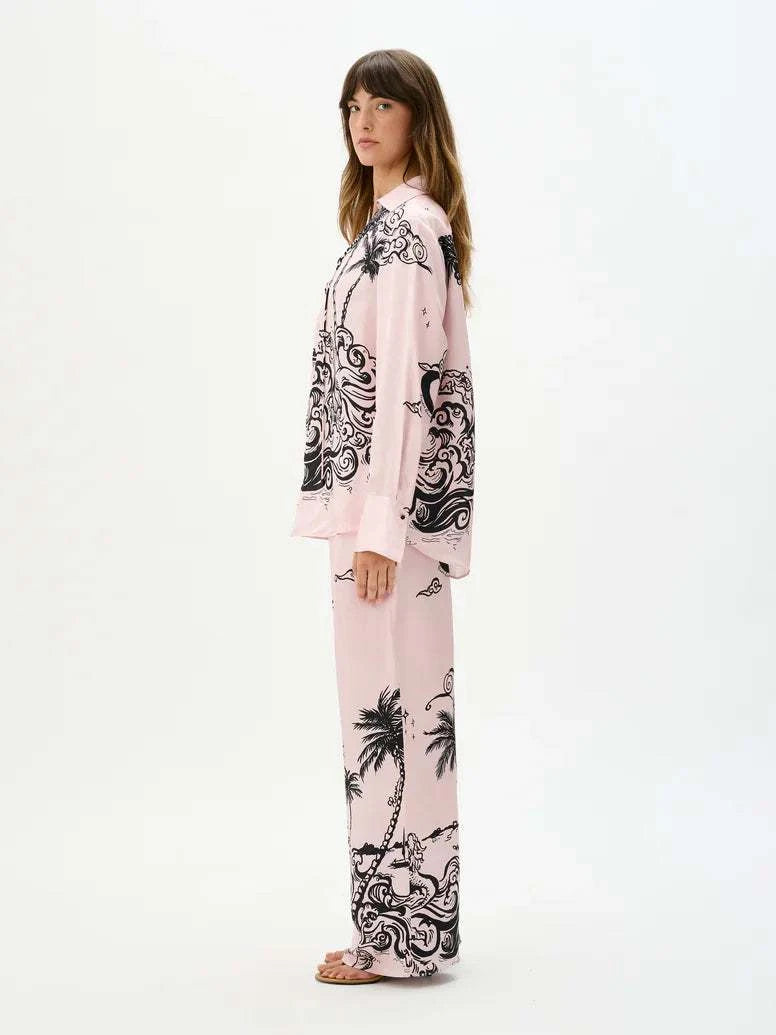 Roame Monroe Tie Shirt Ciao Rosa